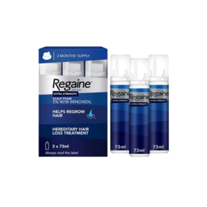 Regaine - Men Hair Loss & Regrowth Scalp Foam EXTRA STRENGTH, 3 Months Supply